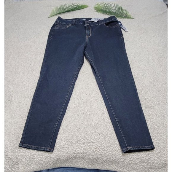 Lane Bryant Women's Curvy Straight Leg Blue‎ Denim Jeans Plus Size 20-NWT - Picture 6 of 11
